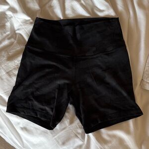 lululemon athletica Black Camo Bike Shorts